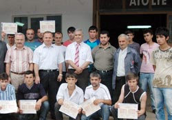 Gazi'de ilginç tören