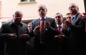 SKM açılışı mitinge dönüştü