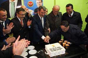 Başkan Köktaş'a Sürpriz Doğum Günü