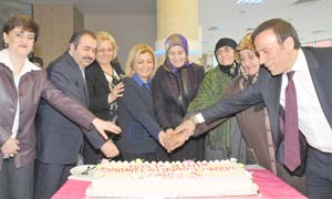 Canik'te Kadınlar Günü'ne renkli kutlama