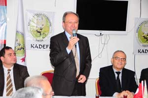 Başkan Burma, KADEF'i Ziyaret Etti