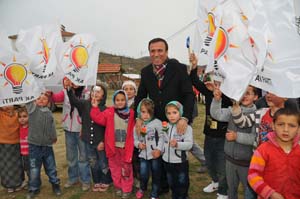 Genç'e köylerden tam destek