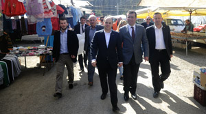 BAKAN KILIÇ SAMSUN'DA, VATANDAŞLARLA BİRARAYA GELDİ