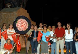 Teröre birkaç kişilik tepki