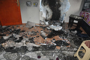 PATLAYAN TELEVİZYON TÜPÜ YANGINA NEDEN OLDU