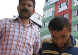 Sahte polisler yakayı ele verdi