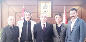 Aktif-Sen Samsun Emniyet Müdürü Yavuzu ziyaret etti