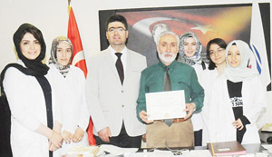 ONDOKUZ MAYIS ÜNIVERSİTESİ TIP FAKÜLTESI ÖĞRENCİLERİNİN BÜYÜK BAŞARISI