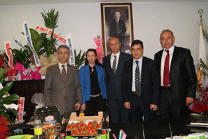 METRO HOLDİNG'TEN TOPALOĞLU VE TOGAR'A ZİYARET