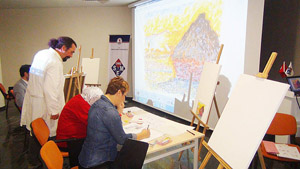 OMÜSEM sanat kursları başladı