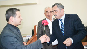 GÜLER'DEN ÇALIŞANLARA ZİYARET