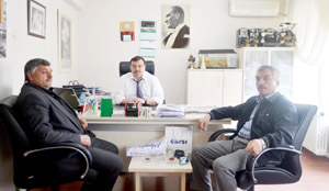 İLÇE TEŞKİLATI BAHADIR'I ZİYARET ETTİ