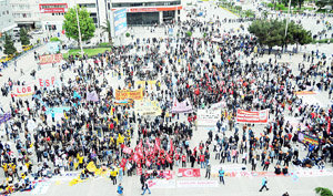 SAMSUN'DA 1 MAYIS