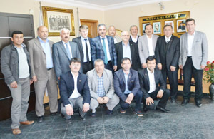 ŞÖFÖRLER ODASINDAN GÜLER'E DESTEK