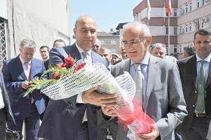 BAŞKAN YILMAZ TEKKEKÖYDE