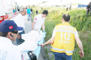 HAVA AMBULANSI BATUHAN İÇİN HAVALANDI