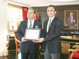 Müdüre Teşekkür Belgesi
