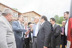 BAŞKAN YILMAZ İLÇE TOPLANTILARINI SÜRDÜRÜYOR