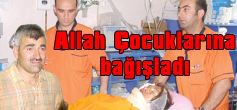 Allah çocuklarına bağışladı