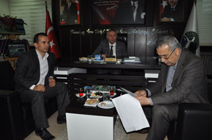 DEMİR BELUR'U ZİYARET ETTİ