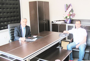 Ladik Belediye Başkan Yardımcısına ziyaret