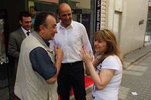 TAYFUN TALİPOĞLUNA BAFRADA SEVGİ SELİ