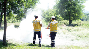 SAMGAZ EĞİTİME ARA VERMİYOR.