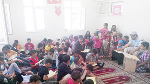 Roman çocuklar Kur'an'ı en iyi öğrenmek için yarışıyor