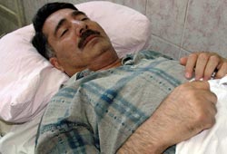 Kurtarmaya giderken kaza yaptı