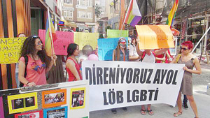 SAMSUN'DA 'DİRENİYORUZ AYOL' EYLEMİ