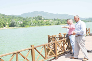 BAŞKAN İSKELEYİ İNCELEDİ