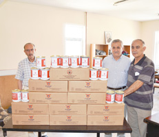 Kızılaydan ihtiyaç sahiplere gıda yardımı yapıldı