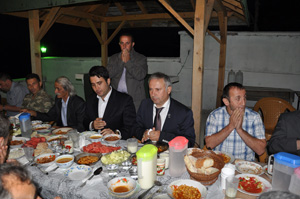 Ayvacıkta Coşkulu İftar Merasimi