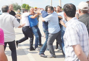 KAZA EYLEMİ KAVGAYA DÖNÜŞTÜ