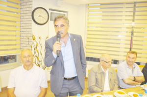 GÜLER ODA BAŞKANLARIYLA İFTARDA BİR ARAYA GELDİ