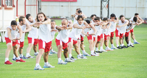 Samsunspor yeni sezon hazırlıklarını sürdürüyor