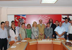 CHP kadro iş başında