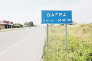 Bafra sahurda depreme yakalandı