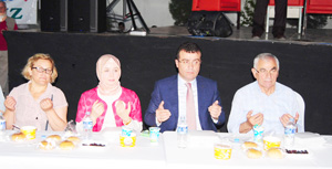 "Halkla Birlikte Oruç açmak Büyük Mutluluk"