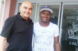 Samsunspor'da Nijeryalı Atağı