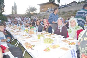 Alaçam kaymakamı ramazan ayında bir ilki yaşattı