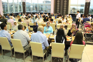 Kaymakamlık şehit yakınları ve gazilere iftar verdi