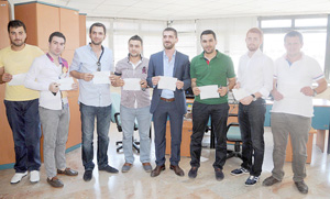 CUMHURBAŞKANI ADAYI ERDOĞAN'A BAĞIŞ