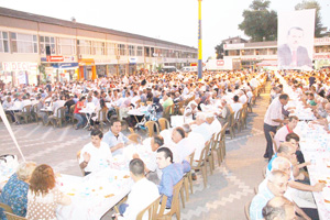 SON İFTAR ALAÇAM'DA YAPILDI
