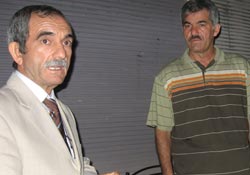 Acılı aile teselli edildi