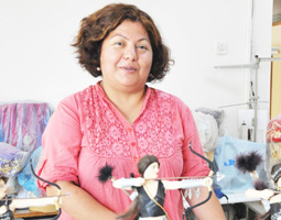 SAMSUN'DA FOLKLORİK BEBEK ÜRETİLİYOR