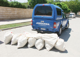 Bafra'da uyuşturucu operasyonu