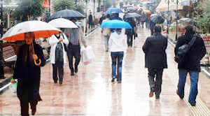 Samsun'da kuvvetli yağış bekleniyor