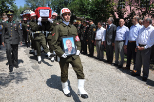 Kıbrıs Gazisi Yüksel, son yolculuğuna uğurlandı