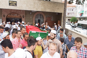 Kıbrıs gazisi Mustafa Sezer dualarla son yolculuğuna uğurlandı